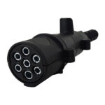 Tomada Elétrica Macho 7 Pinos para Cavalo / Carreta
