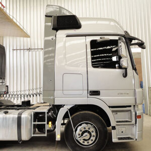Defletor de Ar para Caminhão Mb Actros Cabine Alta Completo com Recorte para Filtro