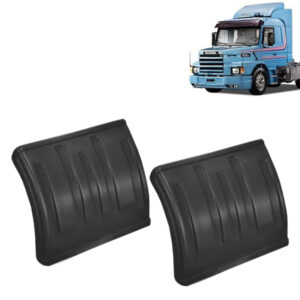 Par Meio Para-Lama Dianteiro Preto para Caminhão Scania 112 / 113 / 142 / 143