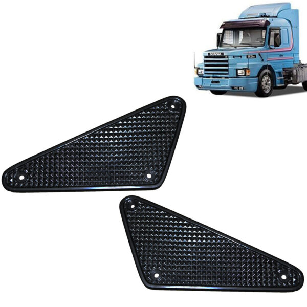 Par Pisante Capa Para-Choque para Caminhão Scania T 112 / 113 / 142 / 143