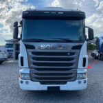 Acabamento Interno Defletor Coluna Para Caminhão Scania Cabine G Lado Esquerdo