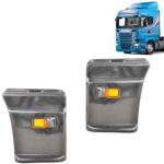 Par Tampa Antifurto para Caminhão Scania Série 5 2013 á 2017