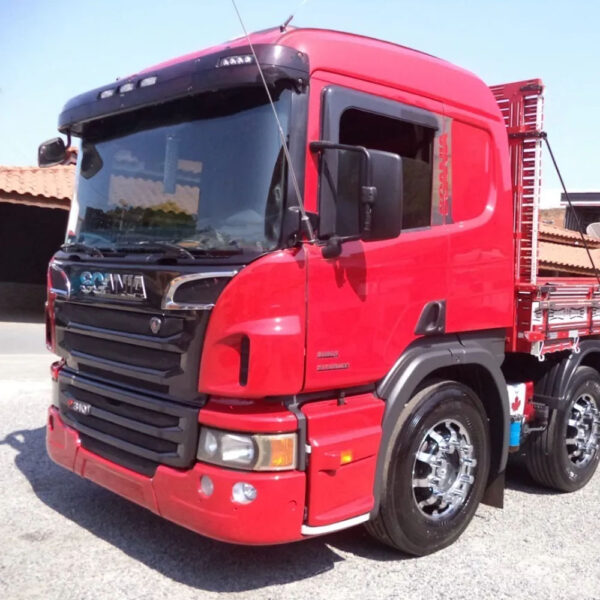 Suporte Antena Px Dianteiro para Caminhão Scania S4 / S5 Lado Esquerdo