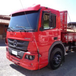 Suporte Antena Px Dianteiro para Caminhão Mb Atego Lado Esquerdo