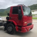 Suporte Antena Px Dianteiro Espelho para Caminhão Ford Cargo até 2012 Lado Direito
