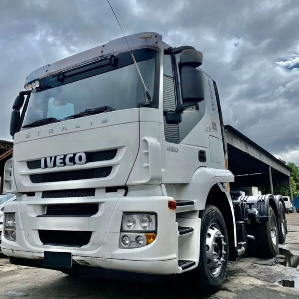 Suporte Antena Px Dianteiro para Caminhão Iveco Stralis / Tector / Cursor Lado Esquerdo