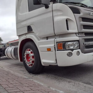Par Tampa Antifurto para Caminhão Scania Série 5 2006 á 2012