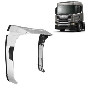 Defletor de ar Completo para Caminhão Scania G Ntg após 2020 Com Filtro Lateral