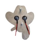 Caveira Cowboy Para Caminhão Led Bivolt Com Revolver