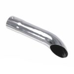 Ponteira de Escapamento Longo 5" 53 cm Cromado para Caminhão