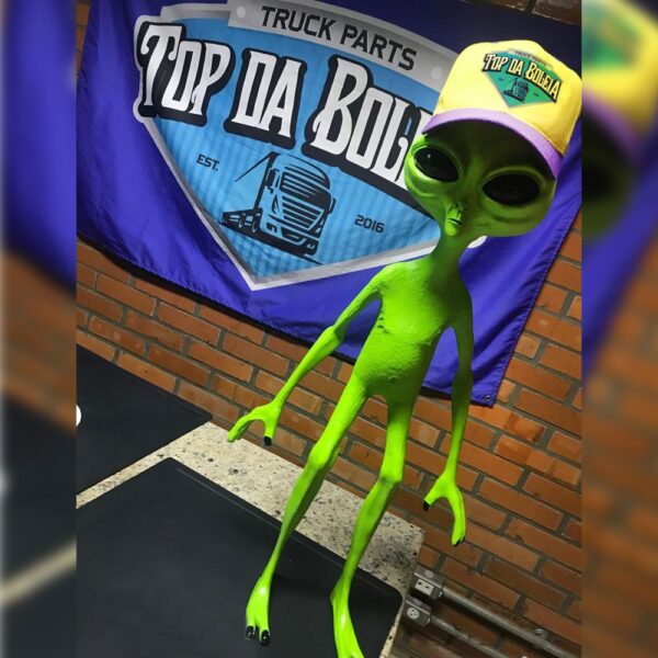 Boneco Alienígena da Rodagem