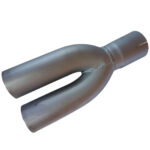 Kit 2 Ponteiras Americanas 3´ com Adaptador Y Duas Saídas para Caminhões 3/4