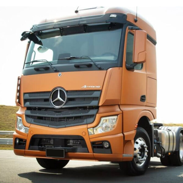 Par Aplique Inox maçaneta Porta para Caminhão New Mb Actros 2021