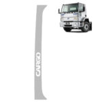 Aplique Inox Coluna da Porta para Caminhão Ford Cargo até 2010