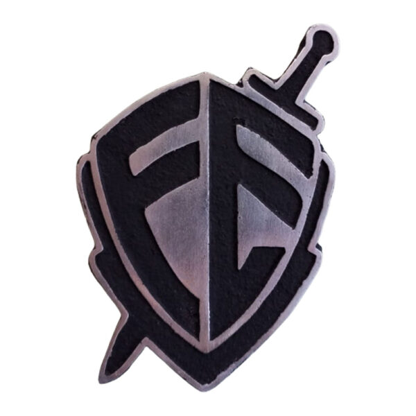 Emblema Decorativo Alumínio Fundido para Caminhão Fé