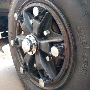 Kit 20 Capas Porca Cromada Grega 32/33MM