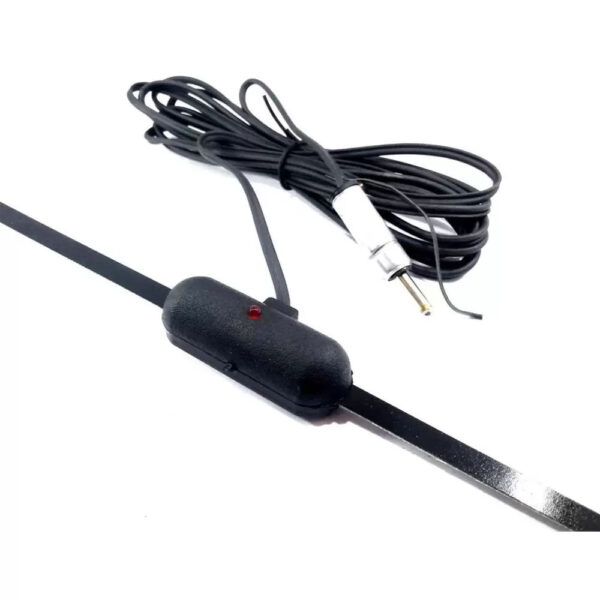 Antena Interna Rádio Para-brisa Amplificada Universal