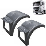 Par Para-lama Traseiro Superior Truck para Caminhão Man TGX 2012 á 2016