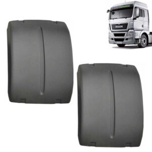 Par Centro Para-lama Traseiro para Caminhão Man TGX 2012 á 2016 sem Presilhas