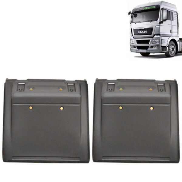 Par Meio Para-lama Dianteiro para Caminhão Man TGX 2012 á 2016