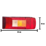 Lanterna Traseira Para Caminhão Volvo FH / NH / FM / VM Após 2005 Lado Direito
