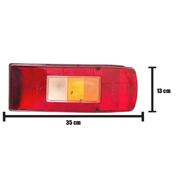 Lanterna Traseira Para Caminhão Volvo FH / NH / FM / VM Após 2005 Lado Direito