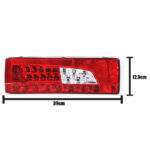 Lanterna Traseira LED para Caminhão Scania S5 S6 S7 Streamline Após 2013 Lado Esquerdo