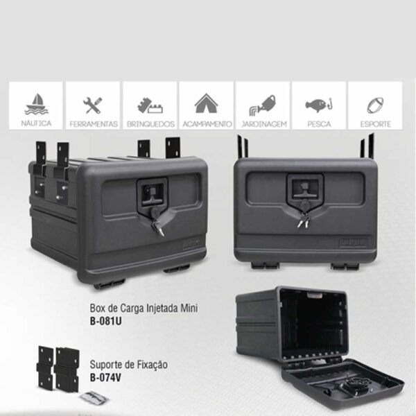 Mini Caixa de Ferramentas Bepo Caminhão com Suportes 38x48x44