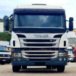 Emblema da Grade Cromado Compatível com o Caminhão Scania P S5 Moderno 2013