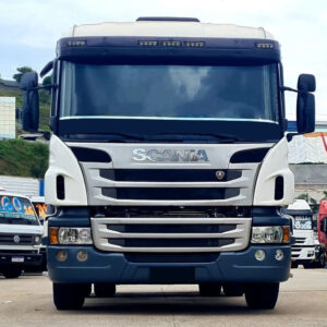 Emblema da Grade Cromado Compatível com o Caminhão Scania P S5 Moderno 2013