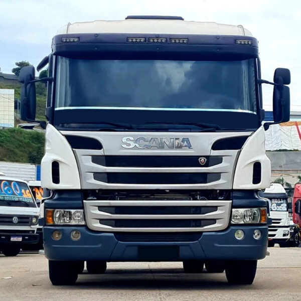 Emblema da Grade Cromado Compatível com o Caminhão Scania P S5 Moderno 2013