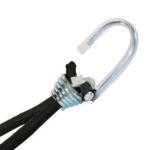 Gancho de Lona Elástico Amarração 33 cm 50 unidades preto