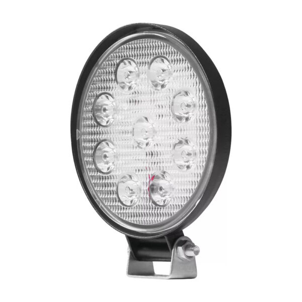 Par Farolete LED Redondo 9 Leds 27W 9 Cm 12v / 24v
