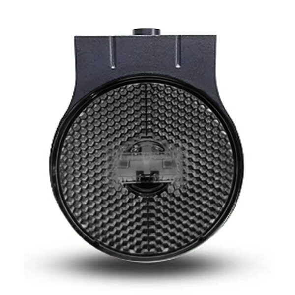 Lanterna Lateral Carreta LED Fumê 65mm 12V 24V com Fio