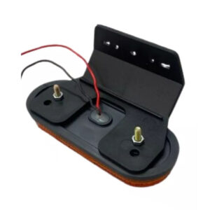 Lanterna Lateral Carreta Facchini Led com Suporte 12V / 24V
