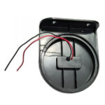 Lanterna Lateral Carreta LED Laranja 85mm 12V 24V com Fio
