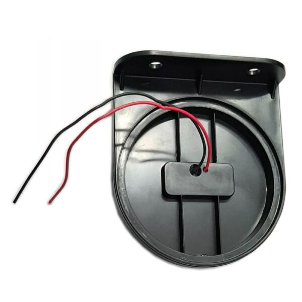Lanterna Lateral Carreta LED Laranja 85mm 12V 24V com Fio