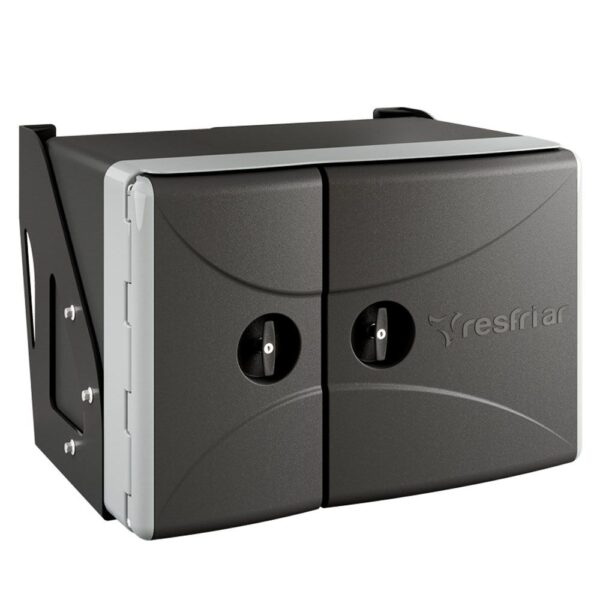 Geladeira para Caminhão Resfriar Completa 110 Litros 12v 24v - Side by Side