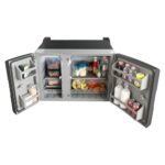Geladeira para Caminhão Resfriar Completa 110 Litros 12v 24v - Side by Side