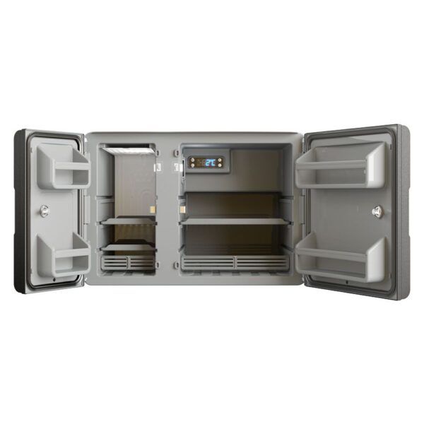 Geladeira para Caminhão Resfriar Completa 110 Litros 12v 24v - Side by Side