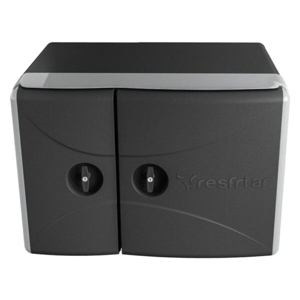 Geladeira para Caminhão Resfriar Completa 110 Litros 12v 24v - Side by Side Geladeira para Caminhão Resfriar Completa 110 Litros 12v 24v - Side by Side