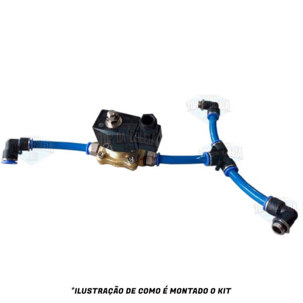 Kit Válvula Solenóide de 1/2 polegada 12v para Buzina Marítma