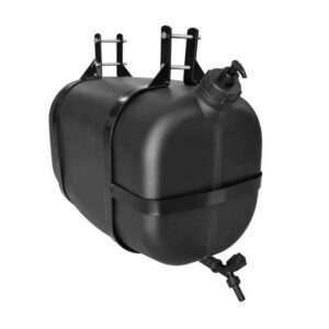 Corote de Água Barrica para Caminhão 50 Litros Com Saboneteira Preto