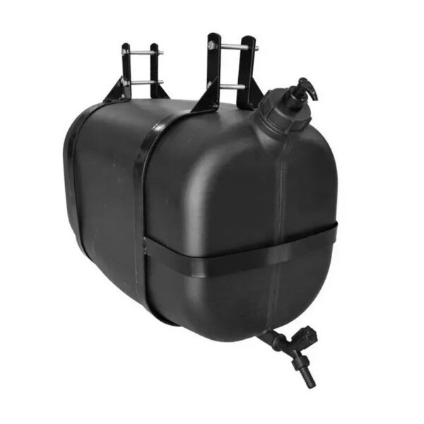 Corote de Água Barrica para Caminhão 50 Litros Com Saboneteira Preto