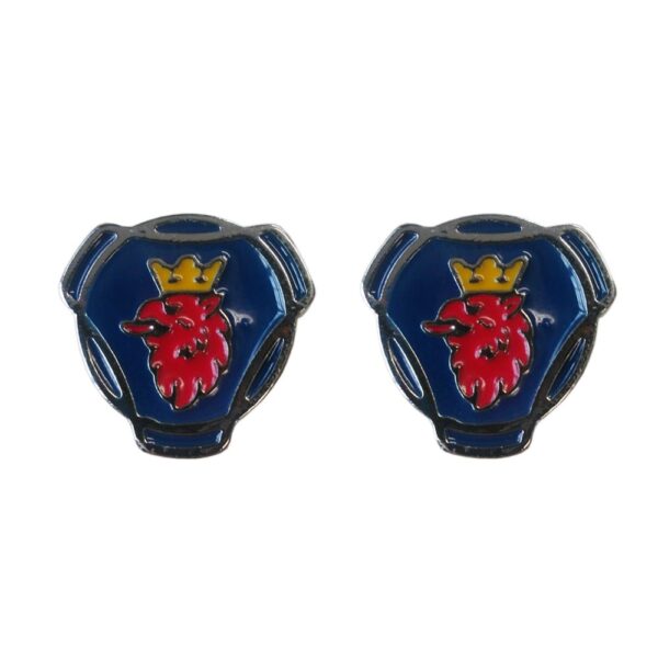 Par de Parafuso Para Fixar Placa Caminhão Logomarca Scania Par de Parafuso Para Fixar Placa Caminhão Logomarca Scania