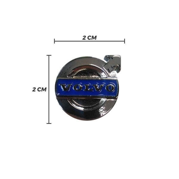 Par de Parafuso Para Fixar Placa Caminhão Logomarca Volvo