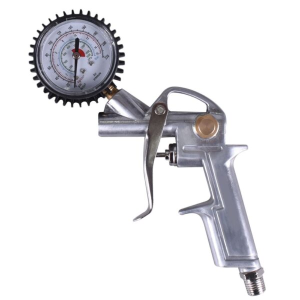 Calibrador Analógico Com Bico - 0 a 220 Psi Cabo - 1/4 NPT