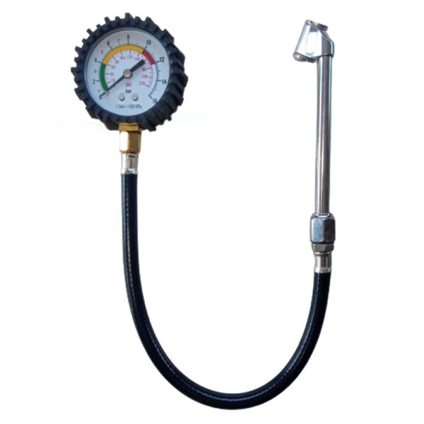 Calibrador De Pneus Manual Com Manômetro 220 Psi