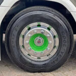 Par Sobre Tampa Cubo Cromada Dianteira para Caminhão Scania S5 / S6 / S7 NTG Decorada