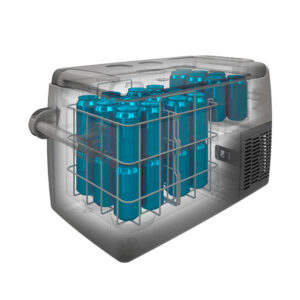 Geladeira Portátil para Caminhão Cabine Elber 29 Litros 12V 24V Bluetooth